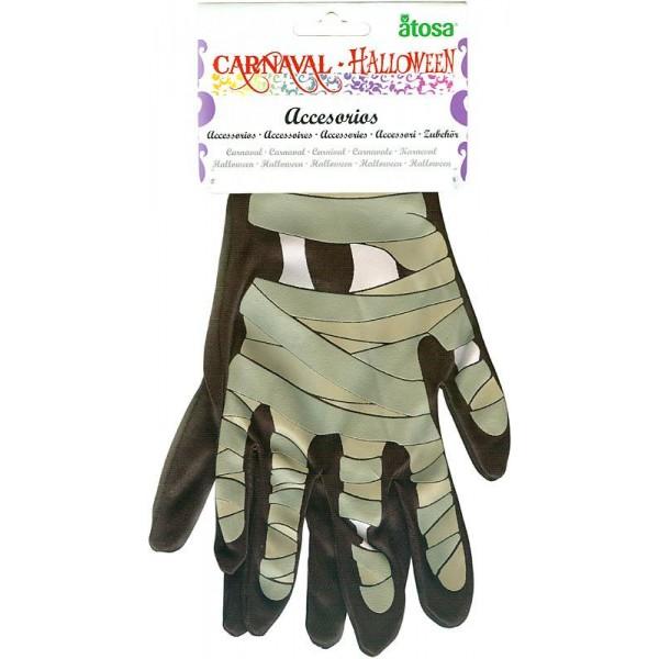 Foto Guantes de momia Halloween