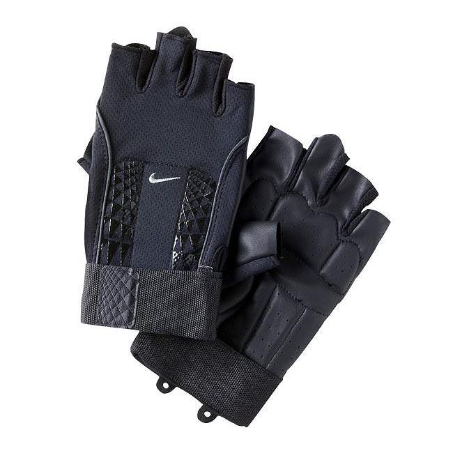 Foto Guantes Fitness Nike Men's Alpha Structure Lifting Gloves negro gris