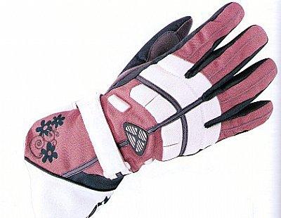 Foto Guantes IXON PRO MISS rosa,blanco