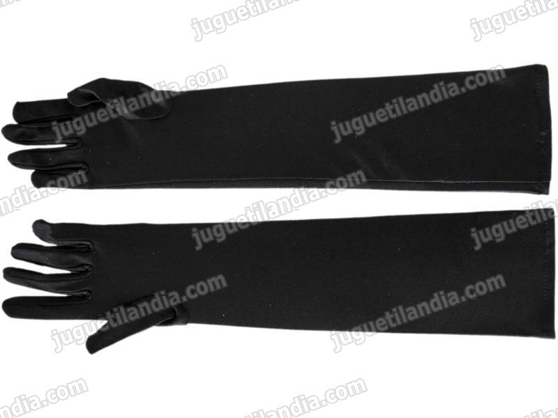 Foto Guantes largos negros