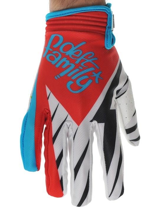 Foto Guantes Mx Deft Family Catalyst 3 Bolt Rojo-Azul