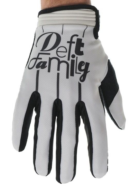 Foto Guantes Mx Deft Family The Catalyst Lucid Blanco-Negro