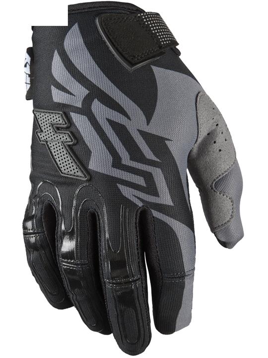 Foto Guantes Mx Fly Racing Kinetic 2013 Negro-Gris