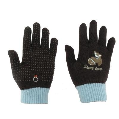 Foto Guantes Punto Jr Marr/azul Cl.