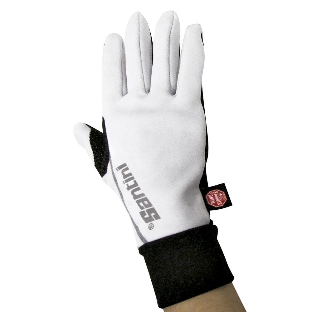 Foto Guantes Santini Krios color blanco