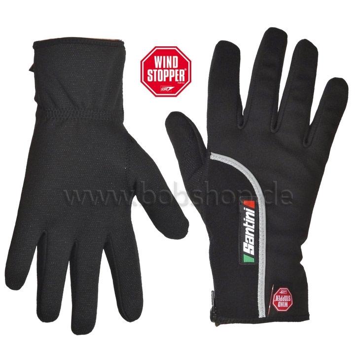 Foto Guantes Santini Windstopper negro