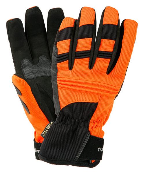 Foto Guantes Trangoworld Impact Goretex X Trafit Trx Orange / Black Gloves