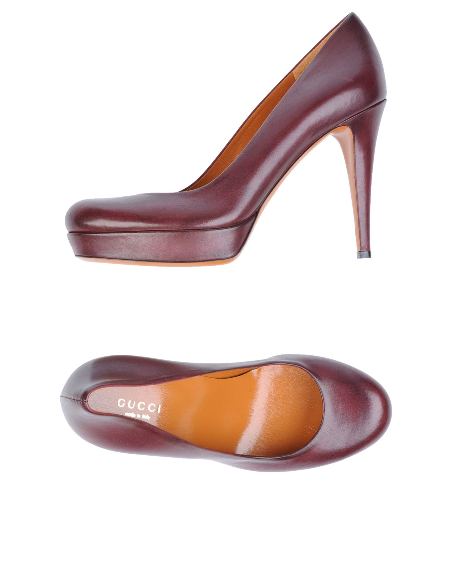 Foto Gucci Zapatos De SalóN Plataforma Mujer Berenjena