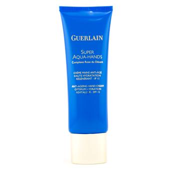 Foto Guerlain - Super Aqua-Hands Optimum Hydration Anti-Age Spots Crema de Manos SPF15 - 75ml/2.6oz; skincare / cosmetics