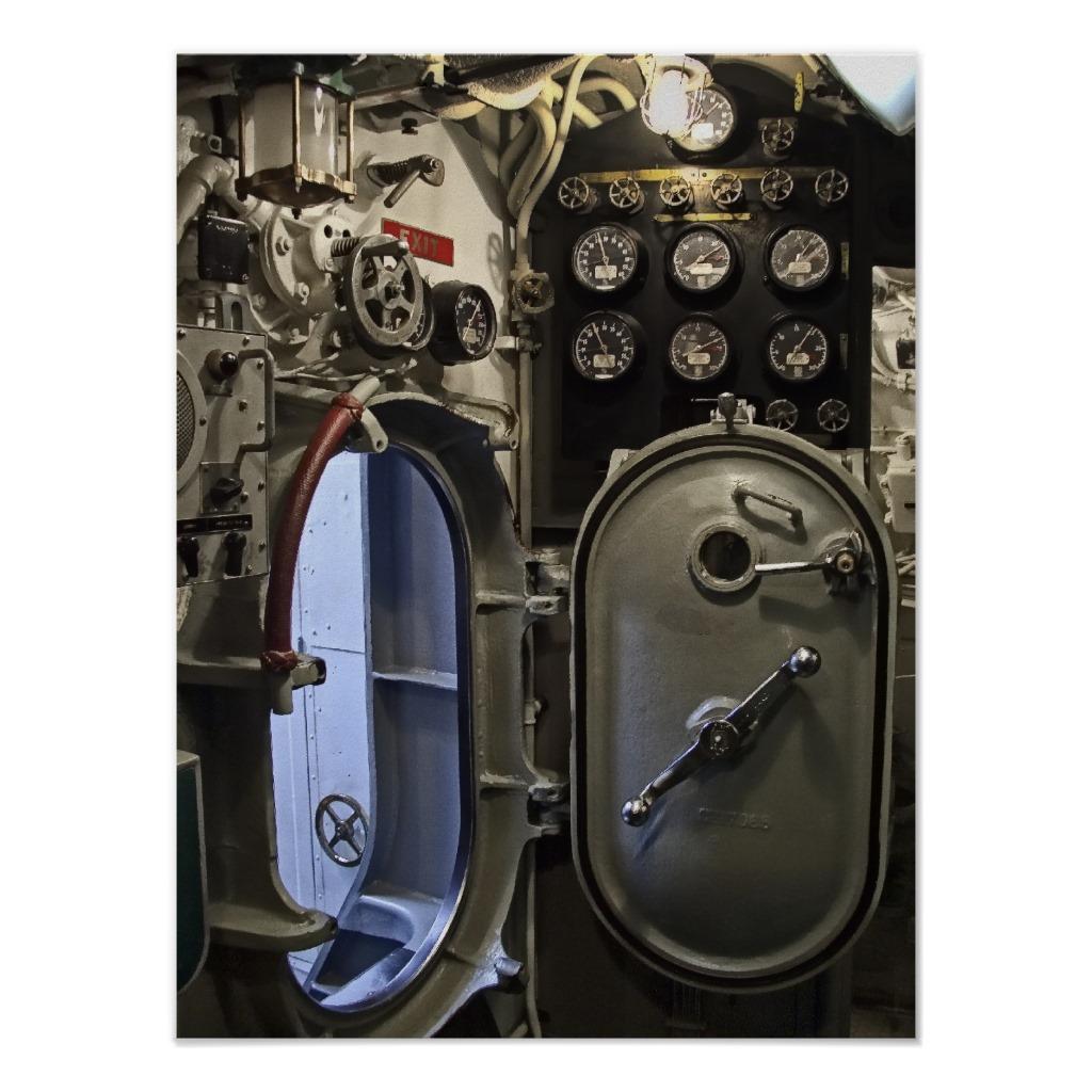 Foto Guerra Mundial Entrada Submarina De 2 Eras - Pearl Impresiones