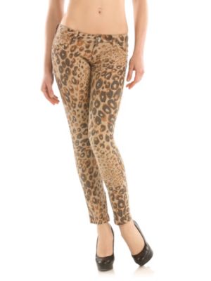 Foto Guess Beverly Leopard Print Bull Pant