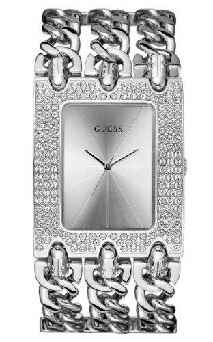 Foto Guess Heavy Metal W13097L1 - Reloj de mujer de cuarzo, correa de acero inoxidable color plata