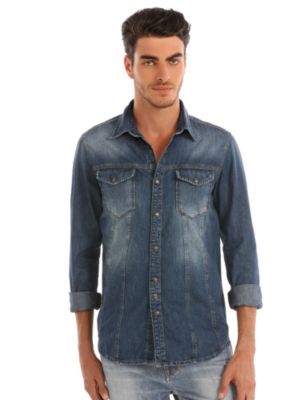 Foto Guess Imola Denim Shirt