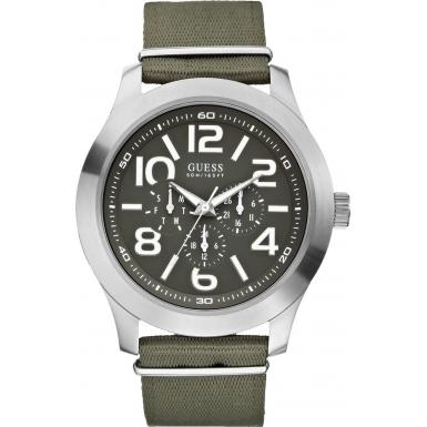 Foto Guess Mens RUGGED Green Watch Model Number:W10617G1