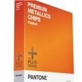 Foto Guia de Color Pantone Premium Metallics Chips Coated