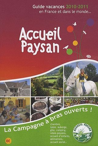 Foto Guide vacances accueil paysan (édition 2010/2011)
