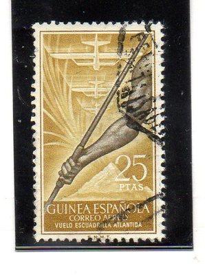 Foto Guinea Española Vuelo Escuadrilla Atlantica Año 1957 (ba-973)