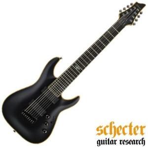 Foto GUI.SCHECTER BLACKJACK ATX C-8 AGED BLACK SAT ABSN