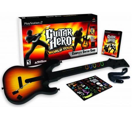 Foto Guitar Hero: World Tour Ps2 Bundle