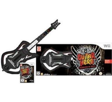 Foto Guitar Hero 6 Warriors Of Rock Wii Nintendo + Guitarra Guitar  En Español Nuevo