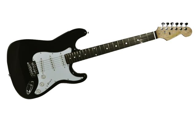 Foto Guitarra eléctrica Memphis Strato negra