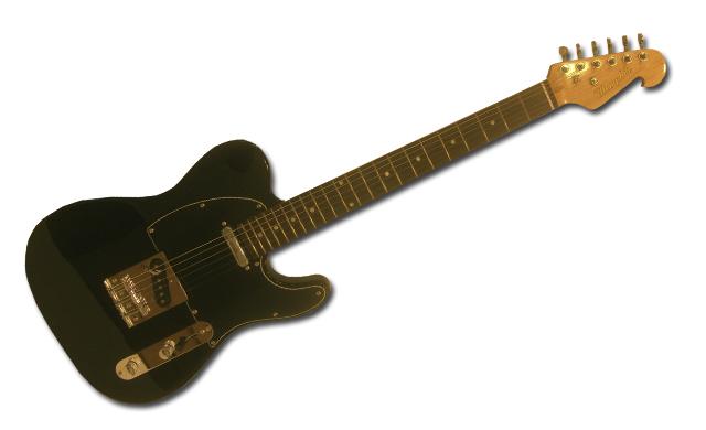 Foto Guitarra Eléctrica Memphis Telecaster Negra