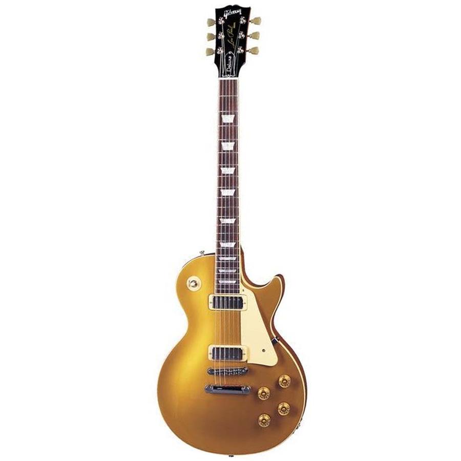 Foto Guitarra Electrica Gibson Les Paul Deluxe Gold Top