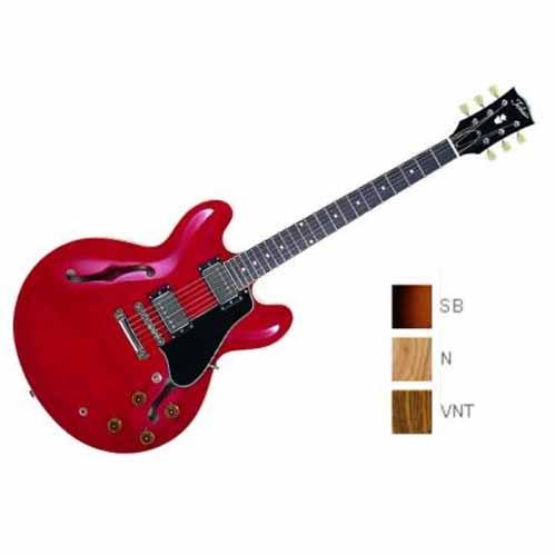Foto Guitarra electrica Tokai ES155 tipo 335 Nitro see red (Made in Japan)