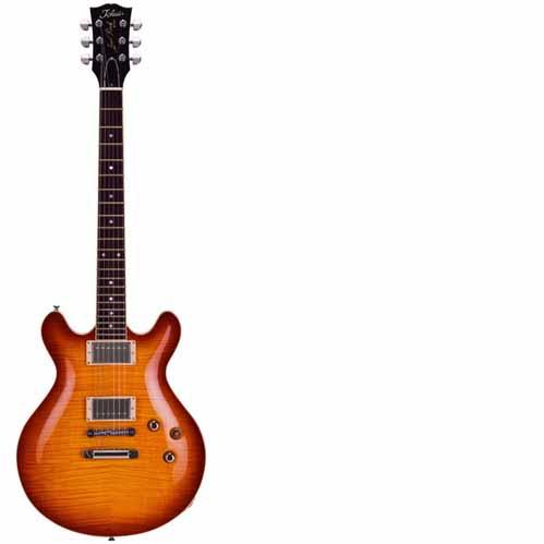Foto Guitarra electrica Tokai LR-II 100F tipo Prs Flame-caoba (Made in Japan)