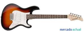 Foto guitarra fernandes retrorocket x 3 tone sunburst