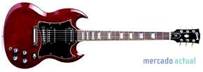 Foto guitarra gibson sg standard cherry