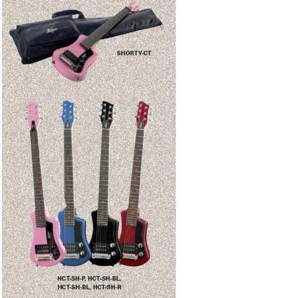 Foto Guitarra höfner shorty negra
