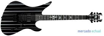 Foto guitarra schecter synyster gates standard
