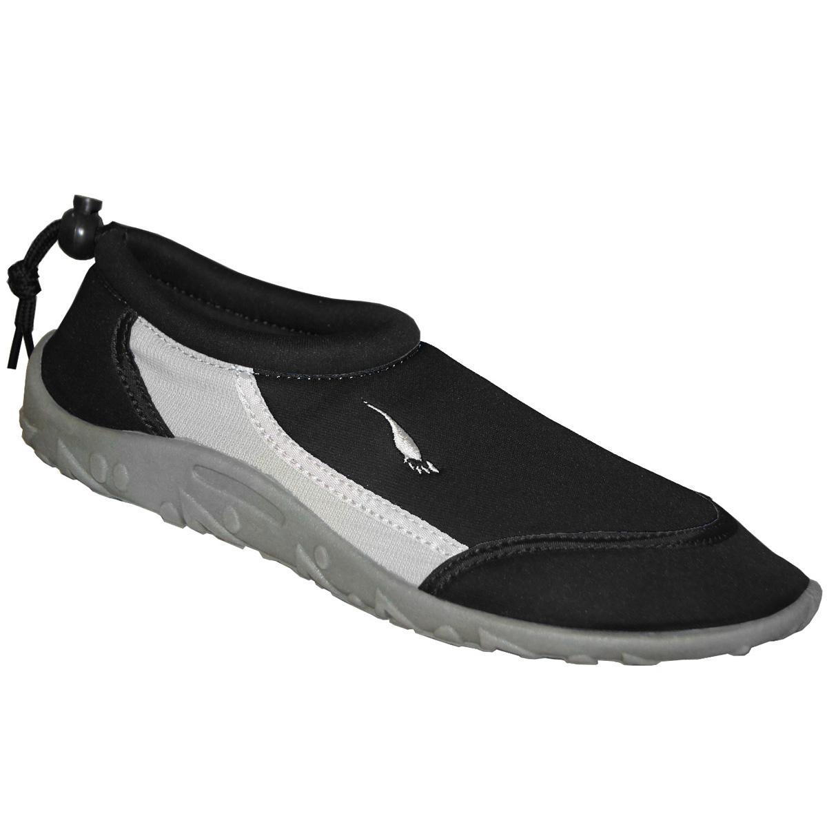 Foto Gumbies Junior/Adult Aqua Shoes Black (Sizes 2-12 )