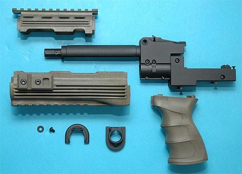 Foto G&P Airsoft AK47 Tactical Front Set with Grip (OD) - GP468B