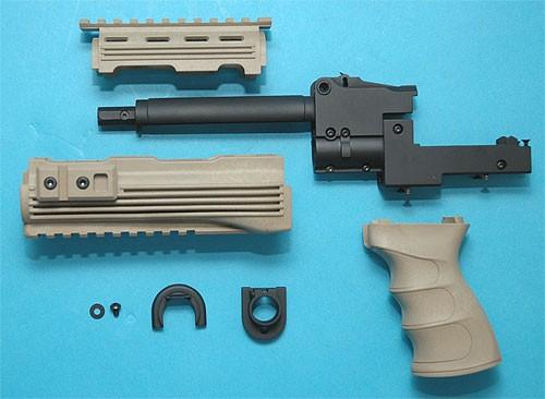 Foto G&P Airsoft AK47 Tactical Front Set with Grip (Sand) - GP468C