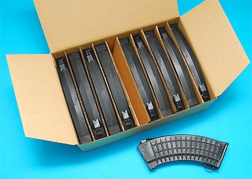 Foto G&P Airsoft AK47 Waffle Pattern Magazine (Black) (Package) - GP581-P for Airsoft Gun