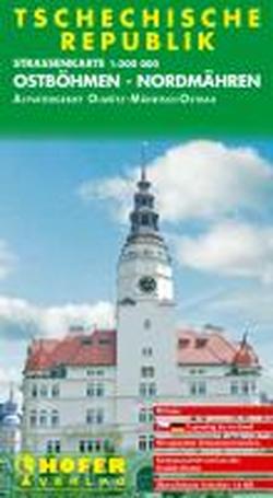 Foto Höfer Tschechische Rep. CS003. Ostböhmen, Nordmähren 1 : 200 000. Strassenkarte