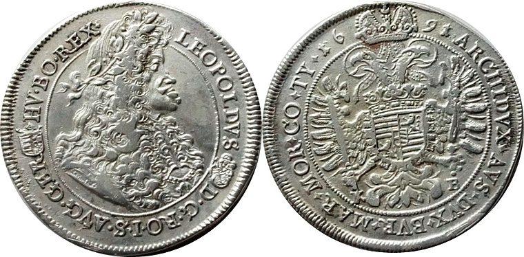 Foto Habsburg 1 Taler 1691