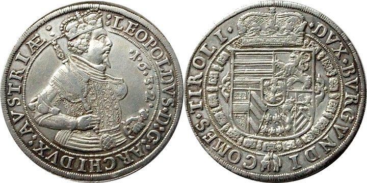 Foto Habsburg Taler 1632