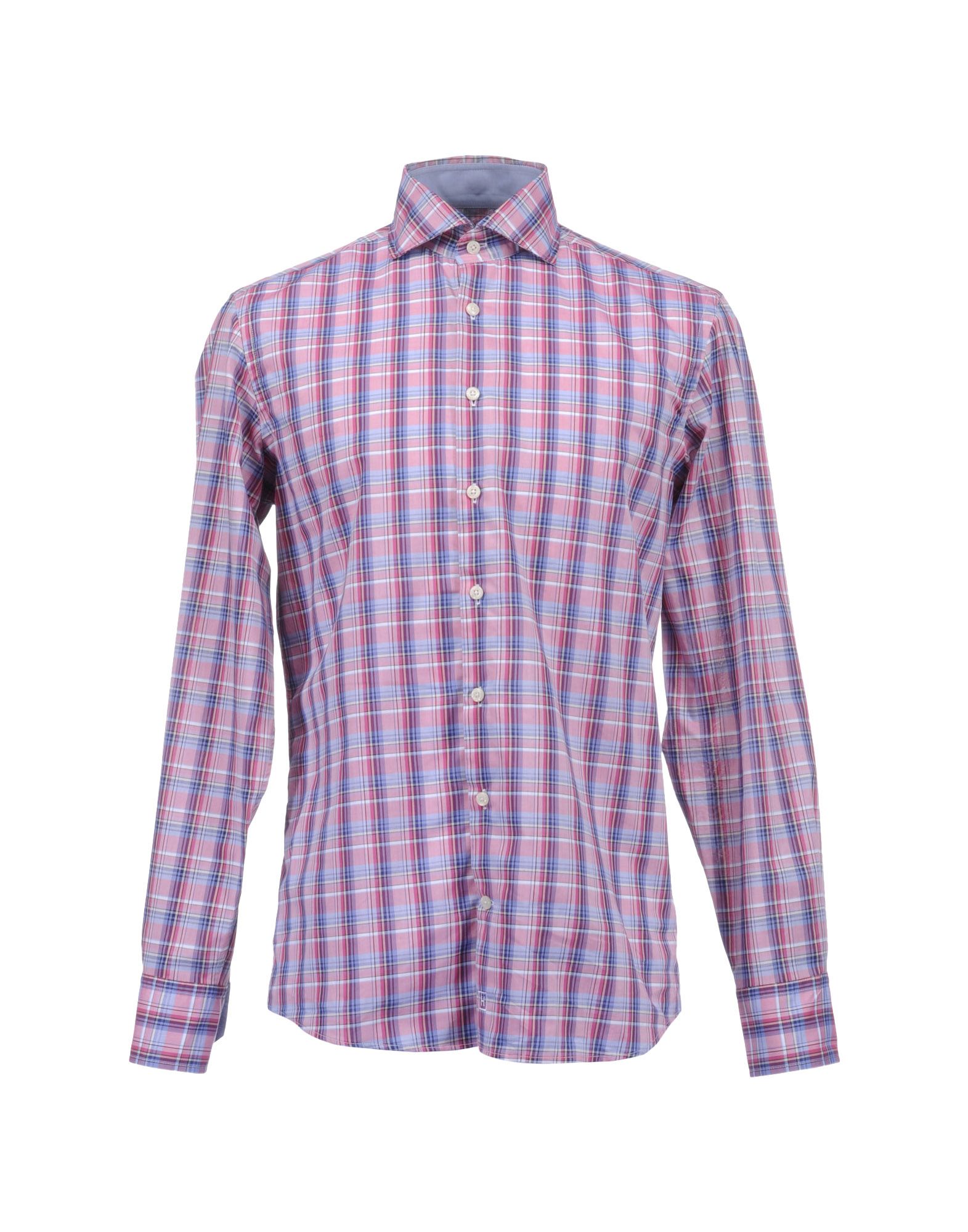 Foto Hackett Camisas De Manga Larga Hombre Violeta