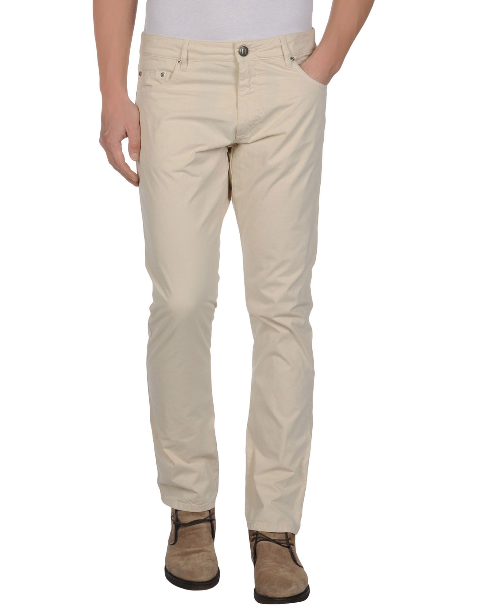 Foto Hackett Pantalones Hombre Beige