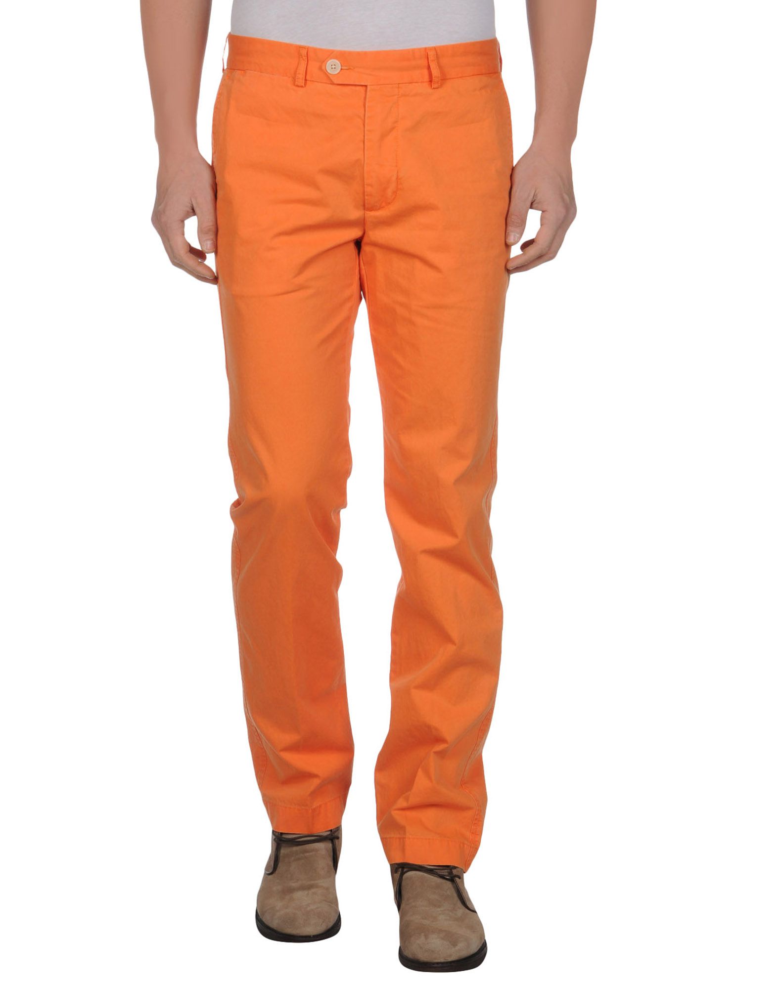 Foto Hackett Pantalones Hombre Naranja