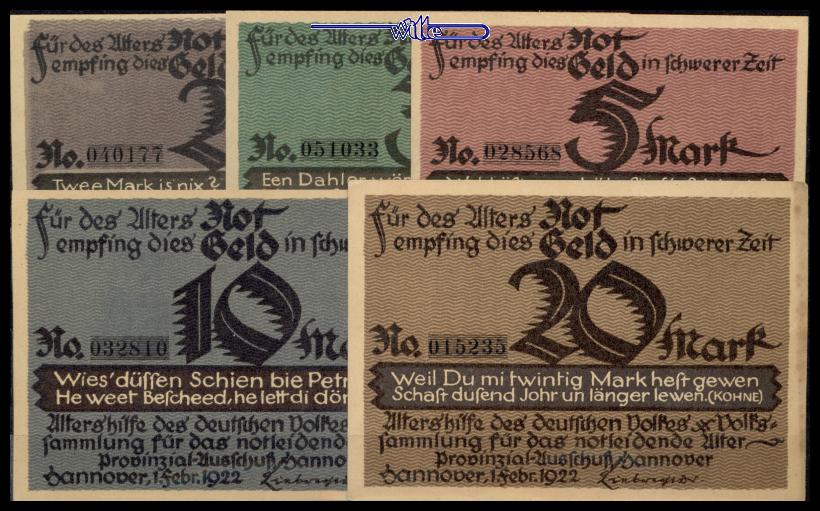 Foto Hagen 2,3,5,10,20 Mk