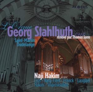 Foto Hakim, Naji S.: L Orgue Georg Stahlhut CD