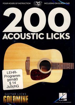 Foto Hal Leonard 200 Acoustic Guitar Licks