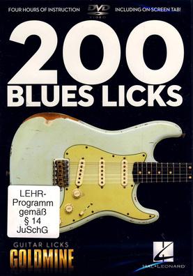 Foto Hal Leonard 200 Blues Licks - Guitar Licks