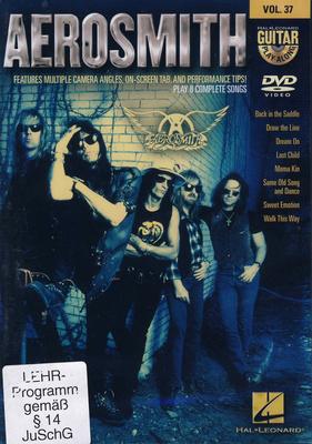 Foto Hal Leonard Guitar Play Aerosmith DVD