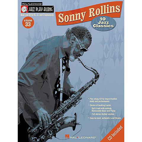 Foto Hal Leonard Jazz Play-Along Vol.33 - Sonny Rollins, Play-Along
