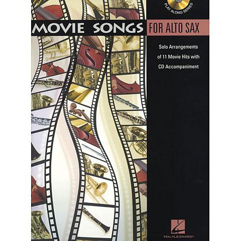 Foto Hal Leonard Movie Songs for Alto Sax, Play-Along